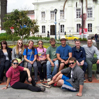 University Group, Otavalo, Ecuador